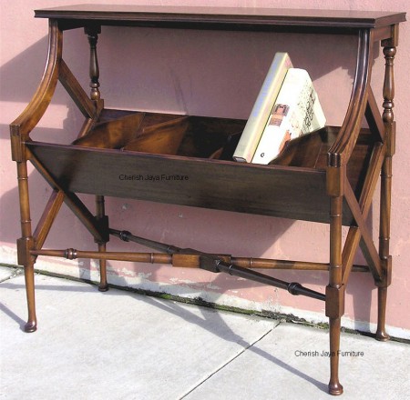 Code: PD 134-M Name: Book Rack Size: W=94 x D=38 x H=84 cm Wood: Solid Mahogany wood.﻿